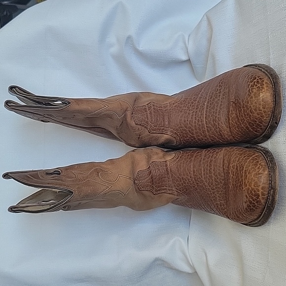 Brahma Other - Vintage Brahma brown genuine leather cowboy boots